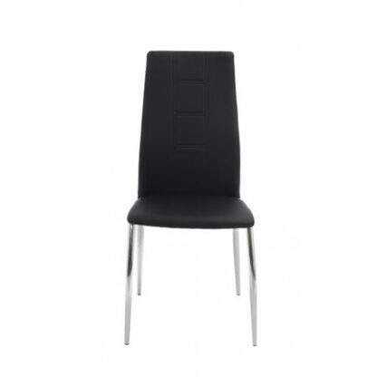 Scaun bucătărie S-06 negru - imagine 4
