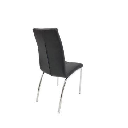 Scaun bucătărie S-122 negru - imagine 5
