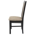 Scaun din lemn masiv de fag tapitat cu stofa S-37 Boss7 W27A, wenge - imagine 2