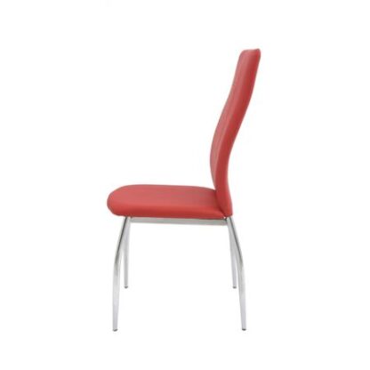 Scaun bucătărie S-06 roșu - imagine 3