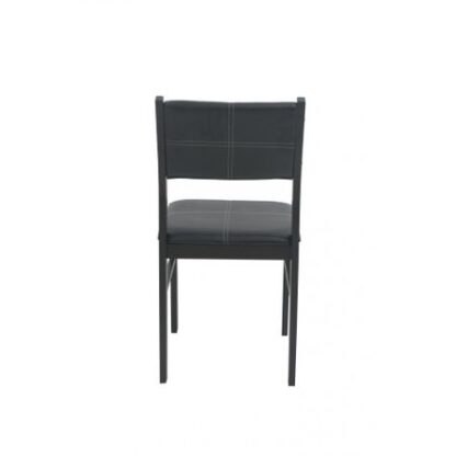 Scaun bucatarie S-25 lemn negru - imagine 5