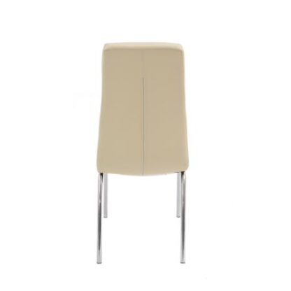 Scaun bucătărie S-02 Crem - imagine 4