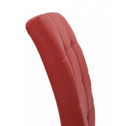 Scaun bucătărie S-02 roșu - imagine 7