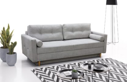 Canapea CASANDRA, Culoare, Gri, 216 X 74 X 100 CM