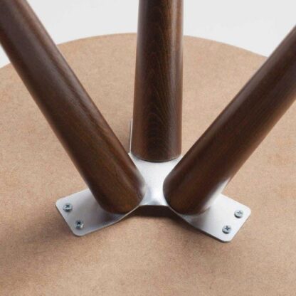 Set 3 mese de cafea 501, culoare Nuc - imagine 5