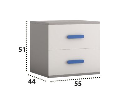 Set mobila Didi, 6 piese, Albastru - imagine 11