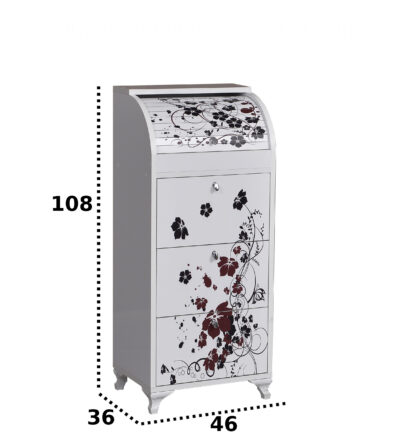 Dulap pentru paine, 485, material PAL, 46 x 108 x 36 cm - imagine 3
