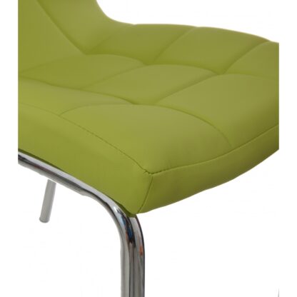 Scaun bucătărie S-02 verde - imagine 2