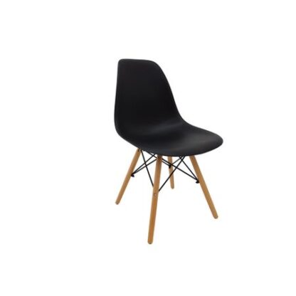 Set masă cu 4 scaune, MB-61, culoare neagră - imagine 2