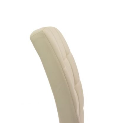 Set 4 scaune bucătărie S-02, culoare crem - imagine 6