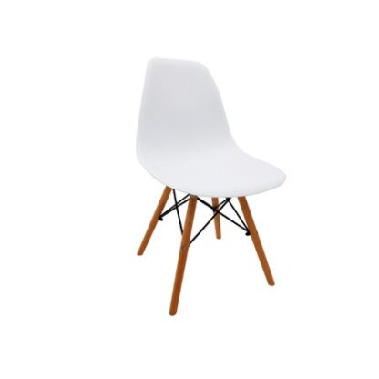 Set masă cu 4 scaune, MB-61, culoare albă - imagine 2
