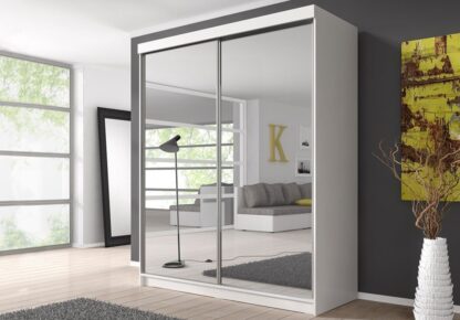 Dressing Ovidiu 20, 203x218x61 cm, alb