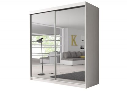 Dressing Ovidiu 20, 203x218x61 cm, alb - imagine 2
