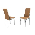 Scaun bucătărie S-27 camel - imagine 4