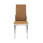 Scaun bucătărie S-27 camel - imagine 2