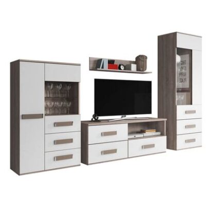 Biblioteca CARMEN,  culoare alb (Corp 3, 5, 8, 1) - imagine 2
