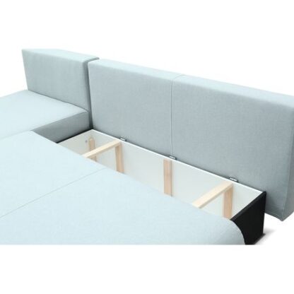 Coltar extensibil Cuba 1, grena+gri - imagine 3