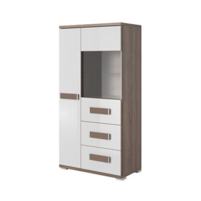 Biblioteca CARMEN,  culoare alb (Corp 3, 5, 8, 1) - imagine 6