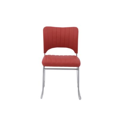 Set 4 scaune bucatarie , S-12, culoare Rosu - imagine 3