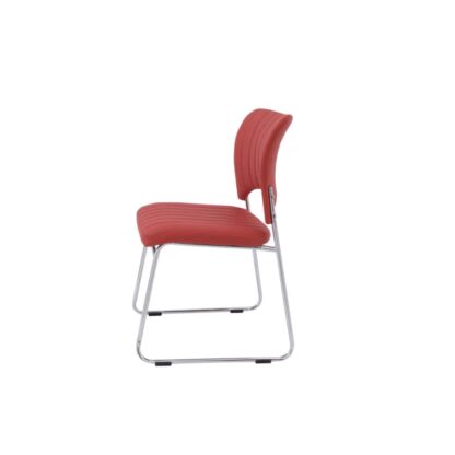 Set 4 scaune bucatarie , S-12, culoare Rosu - imagine 2