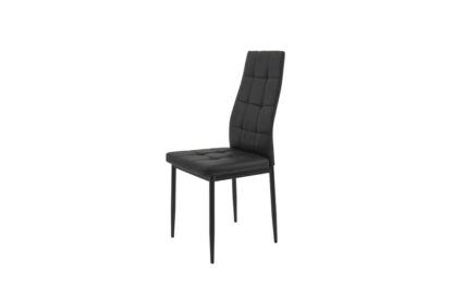 Scaun bucătărie S-119 negru piele ecologica