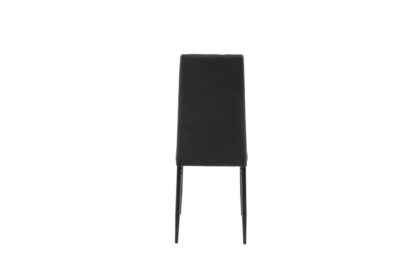 Scaun bucătărie S-119 negru piele ecologica - imagine 4