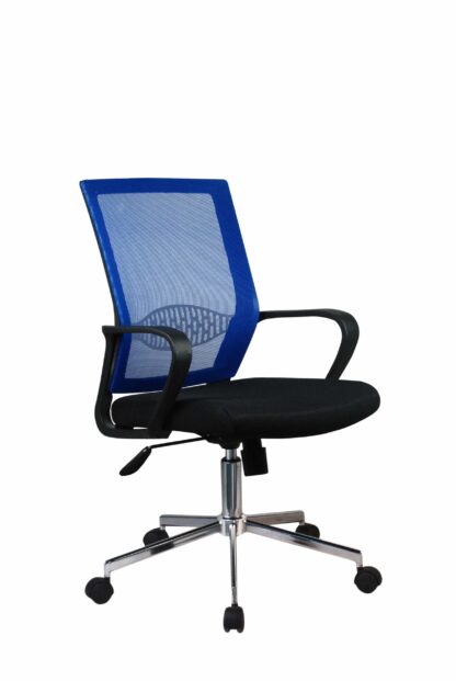 Scaun birou S-85 albastru new