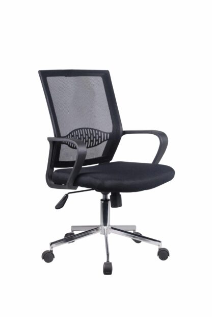Scaun birou S-85 negru new
