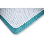 Saltea ortopedica Memory Foam, 160x200x23 cm, spuma poliuretanica cu memorie, fir cu ioni de argint , ferma - imagine 4