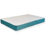Saltea ortopedica Memory Foam, 160x200x23 cm, spuma poliuretanica cu memorie, fir cu ioni de argint , ferma