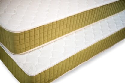 Saltea ortopedica Pocket Spring, 140x190x24 cm ,cu arcuri individuale, reversibila, sistem aerisire, fermitate medie - imagine 3