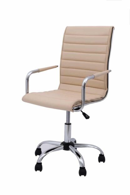 Scaun birou S-73 crem - imagine 5