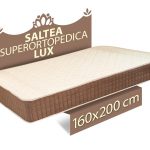 Saltea reversibila Superortopedica Lux, 160x200x23cm, cu plasa de arcuri, sistem de aerisire, fermitate medie