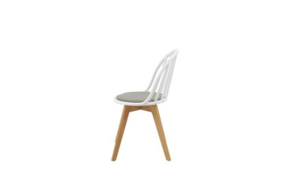 Scaun bucatarie S-144 Alb - imagine 3