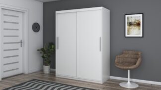 Dressing Gabriel fara oglinda, 150x200x61 cm, alb