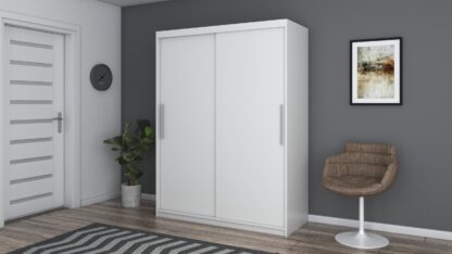 Dressing Gabriel fara oglinda, 150x200x61 cm, alb