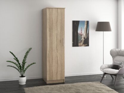 Dressing Stefan 1D, sonoma, 50x210x64 cm