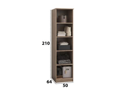 Dressing Stefan 1D, sonoma, 50x210x64 cm - imagine 3