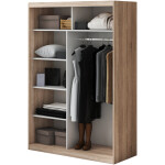 Dressing Atena AT-2, Sonoma, 150x215x59 cm, Usi culisante - imagine 3