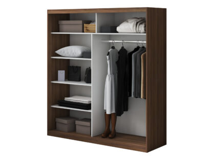Dressing Atena AT-3, Nuc, 200x215x59 cm, usi culisante - imagine 3