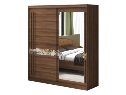 Dressing Atena AT-3, Nuc, 200x215x59 cm, usi culisante - imagine 2