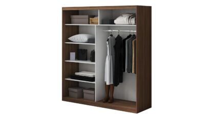 Dressing Tokyo TK-3, Nuc, 200x215x59 cm, Usi culisante - imagine 3