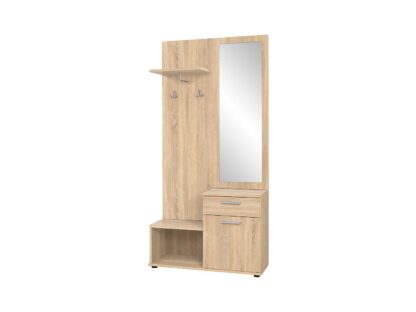 Garderoba Vali, 90x181x30 cm, PAL, Sonoma