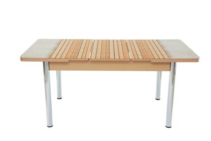 Set masa mercan cu 6 scaune , rustic - imagine 5