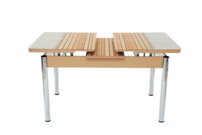 Set masa mercan cu 6 scaune , rustic - imagine 4