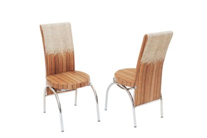 Set masa mercan cu 6 scaune , rustic - imagine 2
