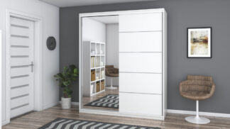 Dressing Bella Alb cu Oglinda-183CM