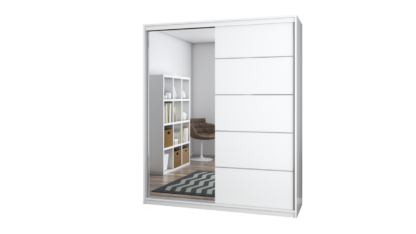 Dressing Bella Alb cu Oglinda-183CM - imagine 2