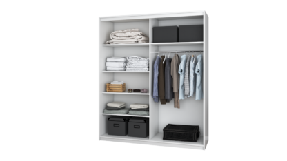 Dressing Bella Alb cu Oglinda-183CM - imagine 3