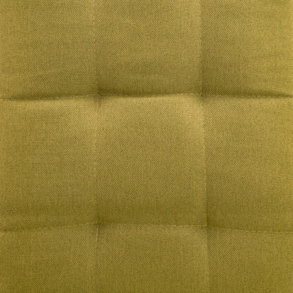 Scaun dining S-119, Verde, Stofa, Metal cromat - imagine 7